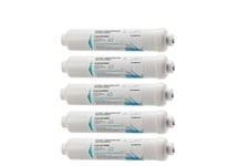 5 x New Fridge Water Filters Compatible with Samsung DA29-10105J, HAFEX/EXP