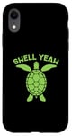 iPhone XR Sea Turtle Ocean Shell Yeah Turtle Lover Case