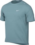 Nike Shirt M NK DF Rise 365 SS, Denim Turq/Reflective Silv, CZ9184-464, S