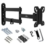 Maclean MC-740 LCD LED Monitor Plasma TV Holder Holder Wall Mount Wall Mount 13-23 "30kg Max. VESA 100x100 180 degree Swivel