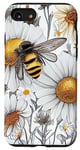 iPhone SE (2020) / 7 / 8 Bee Honeybee Daisy Flowers Case