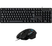 Logitech G413 SE TKL Mechanical Gaming Keyboard & G502 Hero Optical Gaming Mouse Bundle, Black