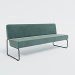 Soffa Play - Modul 190 cm, Tyg Nevotex Eros Trend G701 - Blågrön