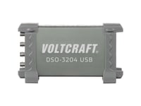 Voltcraft Dso-3204 Usb-Oscilloskop 200 Mhz 4-Kanals 250 Msa/S 16 Kpts 8 Bit Digital Hukommelse (Dso), Spectrum-Analysator 1 Stk