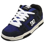 DC Shoes Stag Mens Skate Trainers in Blue Navy - 8.5 UK