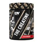 DY Nutrition The Creatine Complex 400g - High Performance Creatine Monohydrate Powder with Beta Alanine, Taurine + B Vitamins for Muscle Endurance, Pump & Recovery x40 Servings (Strawberry Flavoured)