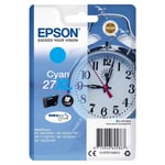 Epson Ink Cartridge for WF-3620DWF WF- Singlepack Cyan 27XL DURABrite Ultra