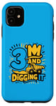 Coque pour iPhone 11 3 ans 3e anniversaire Construction Boy 3 ans