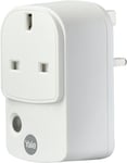 Yale Sync Alarm Smart Plug  UK 2 Pin Sync Alarm Accessory 200m Range AC-PS