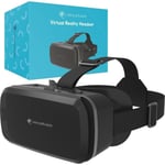 Casque de Réalité Virtuelle - IMOSHION - Casque VR - Multi-plateforme - Noir - Instructions incluses