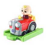 VTech Toot-Toot Drivers CoComelon JJ’s Tractor & Track, Interactive CoComelon Toddlers Toy for Pretend Play with Lights & Sounds, Official CoComelon Gift for Ages 1, 2, 3, 4+ Years, English Version