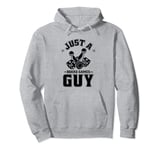 Board Games Dice Family Gaming Gamer Just A Board Games Guy Pullover Hoodie