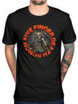 Official Five Finger Death Punch Seal of Ameth T-Shirt Rock Band War is The Answer American Captitalist Black