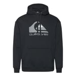 Sweat Capuche Hooded Quiksilver Big Logo Hoodie Noir