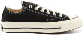 Converse All Star 162058 Chuck 70 Unisex Low Top Trainer In Black UK Size 7 - 12