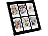 Frame Loveinstant Frame Stojąca Na 6 Zdjęć Til Fujifilm Instax Mini / Xiaomi / Polaroid / Canon / Hp / Kodak - Zink / Czarny