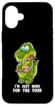 iPhone 16 Plus I'm Just Here For The Food Cake Eat T-Rex Dinosaur Dino Case