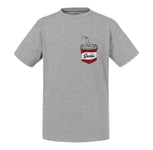 T-Shirt Enfant Poche Surprise Soda Boisson Sucre Film Dessin