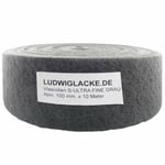 Polaire Abrasif 5m Gris à Sable De Laque Auto 100mm X 5m Ludwiglacke