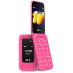 SPC Wild – Téléphone de Base 4G pour la déconnexion numérique et la première Connexion sécurisée | Appareil Photo, Double écran, Bouton SOS et Batterie de 7 Jours | Rosa