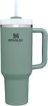 STANLEY The Quencher H2.0 FlowState Tumbler (Soft Matte) | 40 OZ Shale Green 