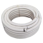 SOMATHERM FOR YOU //1819-40E EVAC Flexible Hose 32 x 40 – 20 m Exhaust Pipe Diameter. 32x40-Long.20m, White-Space