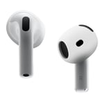 Silikonetui til Apple AirPods 4 - Hvit