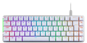 ASUS ROG Falchion Ace WHT RGB Gaming Keyboard (German Layout, 65% Form Factor, T