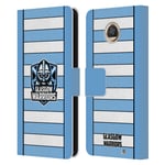 GLASGOW WARRIORS 2024/25 CREST KIT LEATHER BOOK CASE FOR MOTOROLA PHONES 2