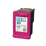 Original HP 301XL Black & 301 Colour Ink Cartridge For DeskJet 1014 Printer