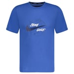 Nike Dri-Fit Miler "Stay Lost" T-Shirt Blue