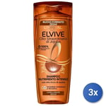 3X Elvive Shampoo 285 Ml. Huile De Jojoba