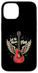 iPhone 14 Let the Music Play Guitars Guitar Guitar Player Guitarist Case