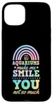 iPhone 15 Plus Aquariums Make Me Smile You Not So Much Bohemian Rainbow Case