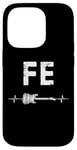 Coque pour iPhone 14 Pro Fe Guitare Battement De Coeur Musique Guitariste