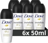 Dove Advanced Care Invisible Dry Anti-perspirant Deodorant pack of 6