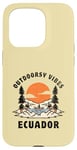 Coque pour iPhone 15 Pro Outdoorsy Vibes Équateur Voyage Vacances Equateur