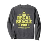 Retro Regal Beagle Pub Three's Company Vintage Sitcom Sweatshirt