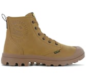 Palladium pampa Continental Leather - Hommes Bottes en Cuir Braun 74373-203