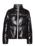 New York Gloss Puffer Jacket Black Tommy Hilfiger