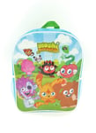 Moshi Monsters Medium Blue Backpack School Bag with Mesh Pockets