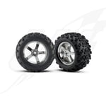 [FR] Traxxas Gomme Maxx 3.8 Su Cerchi Hurricane (2) Esag. 14Mm - 4973R