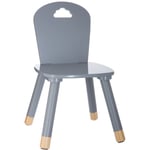 Chaise enfant Douceur - 32 x 32 x 50 - Gris