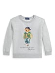 Ralph Lauren Kids' Bear Sweatshirt, Andover Heather