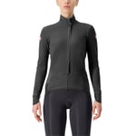 CASTELLI 4523542-085 ALPHA F.ROS W JKT Jacket Unisex LIGHT BLACK/BLACK REFLEX Size M