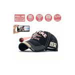 Mini caméra HD 1080P Casquette Noir Chapeau WIFI Support de Téléphone Portable Visionnage à distance Vision nocturne Sport Plein air