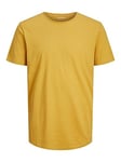 JACK & JONES Mens Short Sleeve T-Shirt Honey Gold XXL