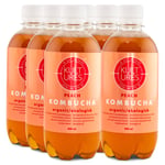 Kultures Kombucha, Persika, 6-pack