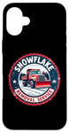 Coque pour iPhone 16 Plus Trump's Snowflake Removal Service de Noël festif