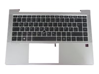 Hp - Ersättningstangentbord För Bärbar Dator - Med Pekpinne, Clickpad - Bakgrundsbelyst - Tysk - Med Övre Skydd - För Elitebook 840 G7 Notebook